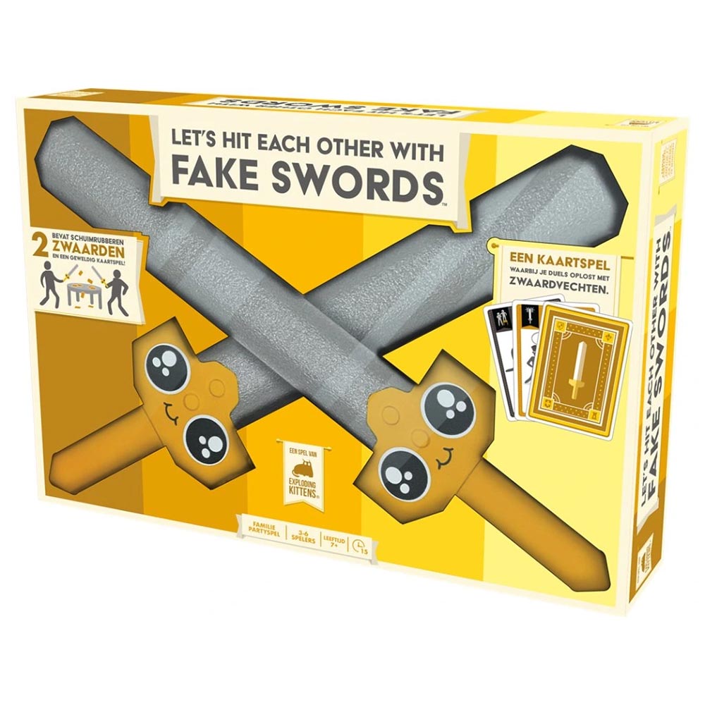 Let's Hit Each Other with Fake Swords