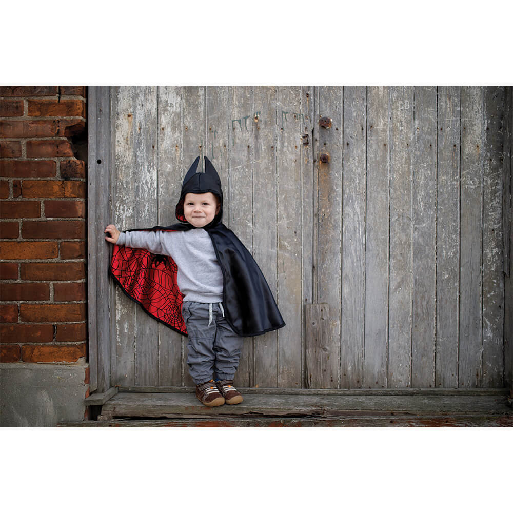 Great Pretenders - Kappe vendbar - Spiderman/Batman - 12-24mdr