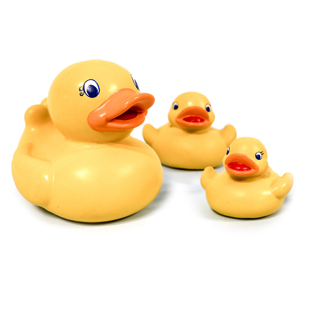 Green Rubber Toys - Badeænder - sæt med 3