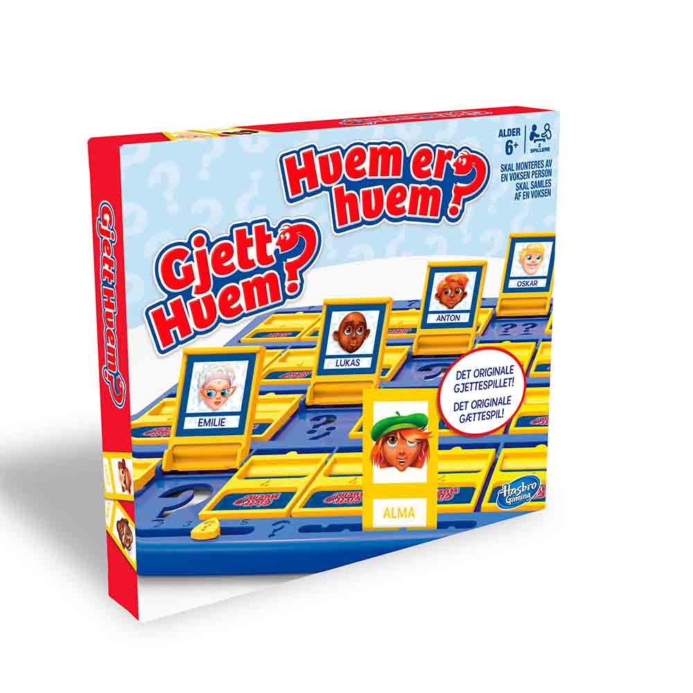 Hasbro - Hvem er Hvem - Brætspil