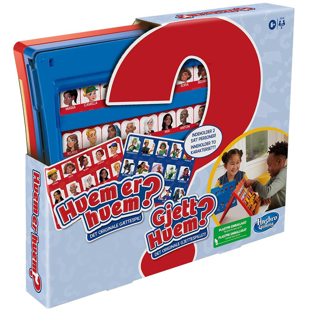Hasbro - Hvem er Hvem - Brætspil