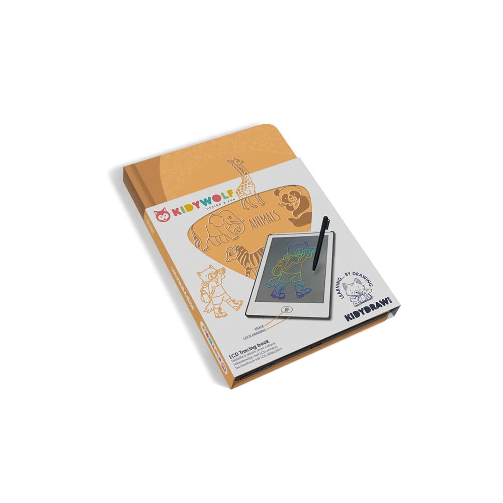 KidyWolf - KIDYDRAW-MINI tegnebræt - Dyr