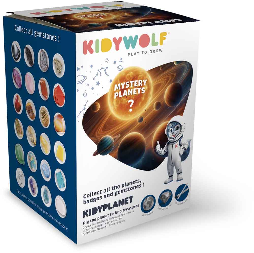 KidyWolf - KIDYPLANET – Mystery Dig Out Gemstones