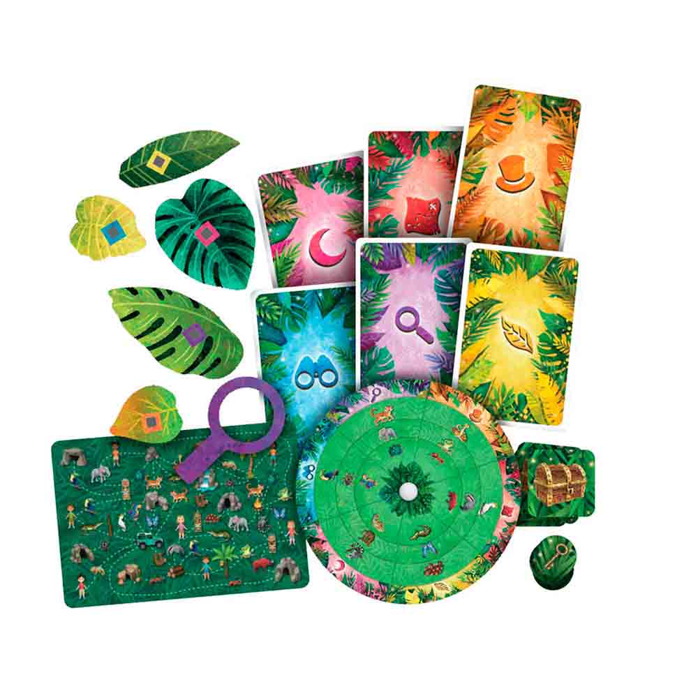 EXIT - for Børn - Gådernes Jungle - Brætspil