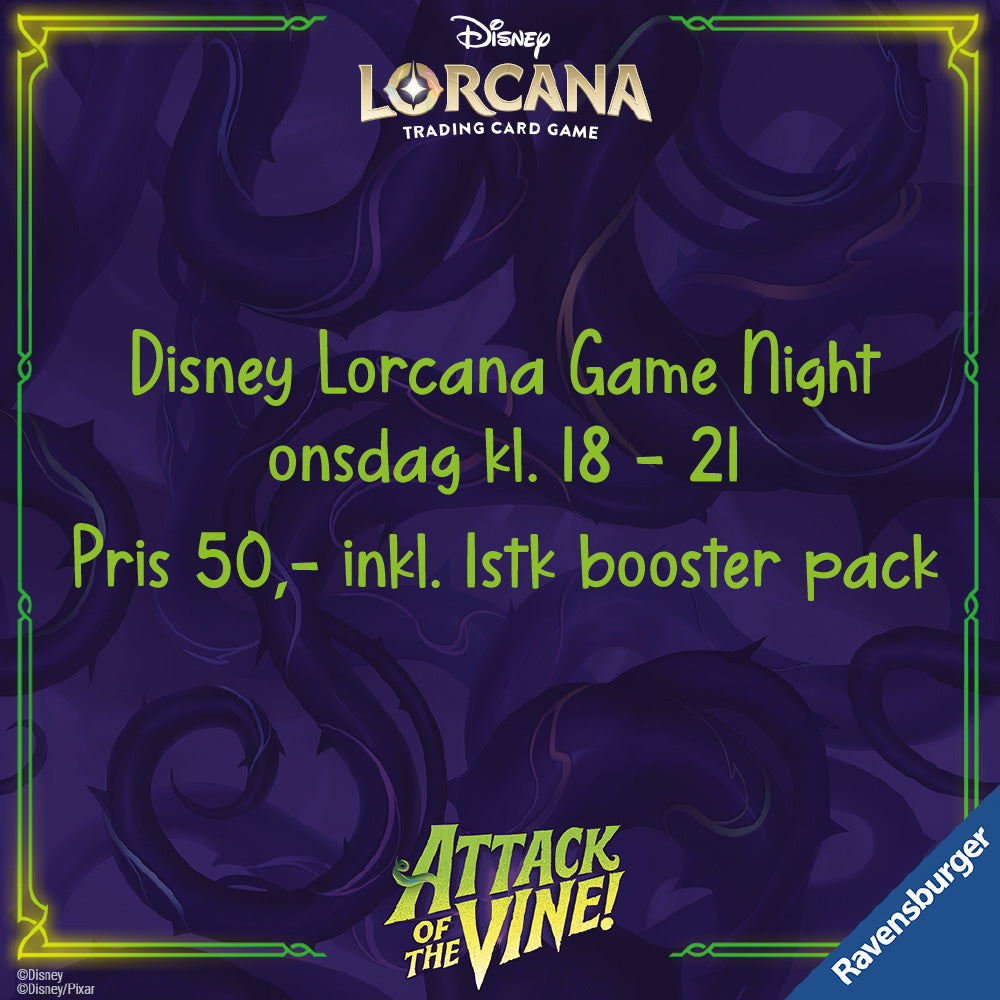 Disney Lorcana - League Night Inkl. 1 booster pack