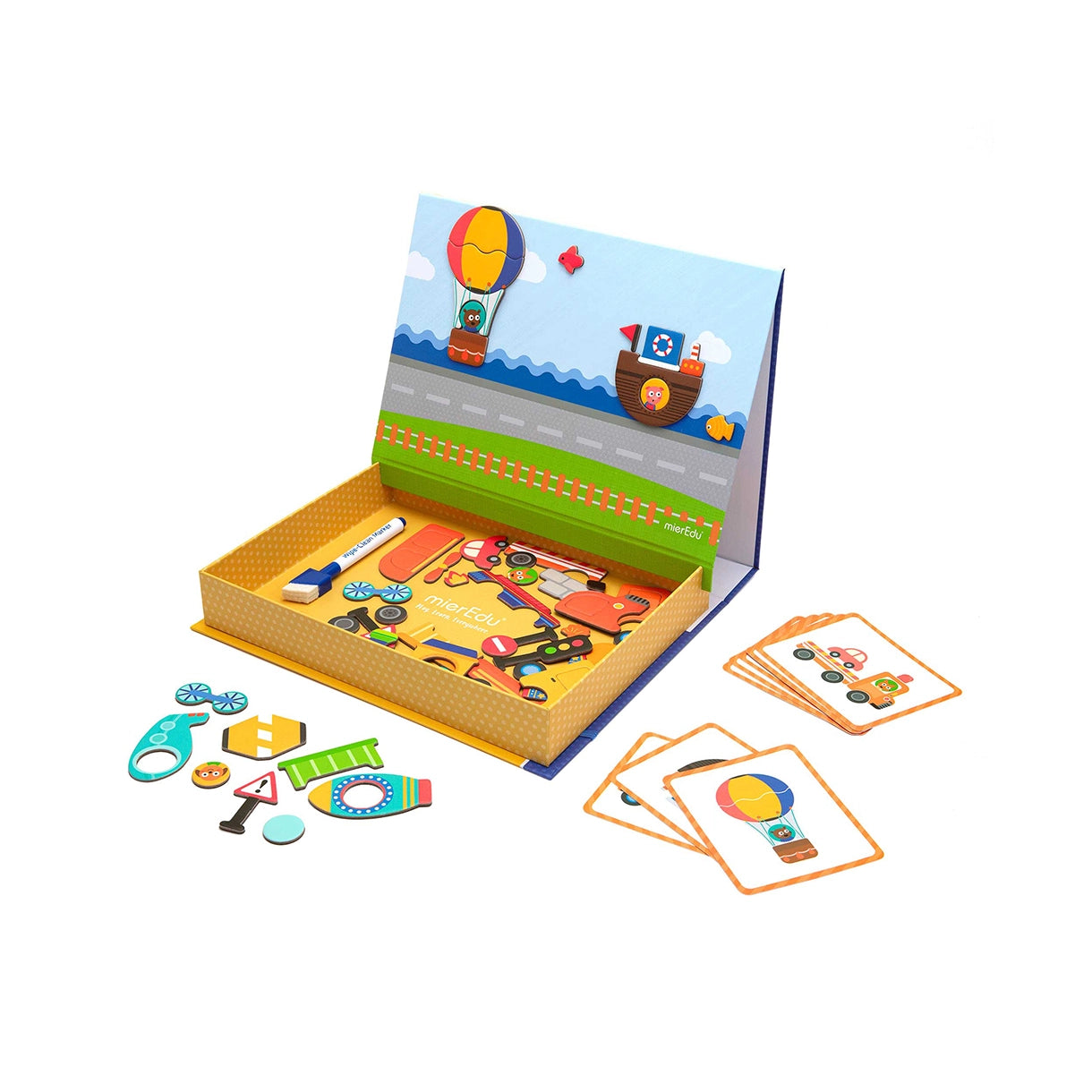 mierEdu - Magnetisk legesæt - Transportmidler