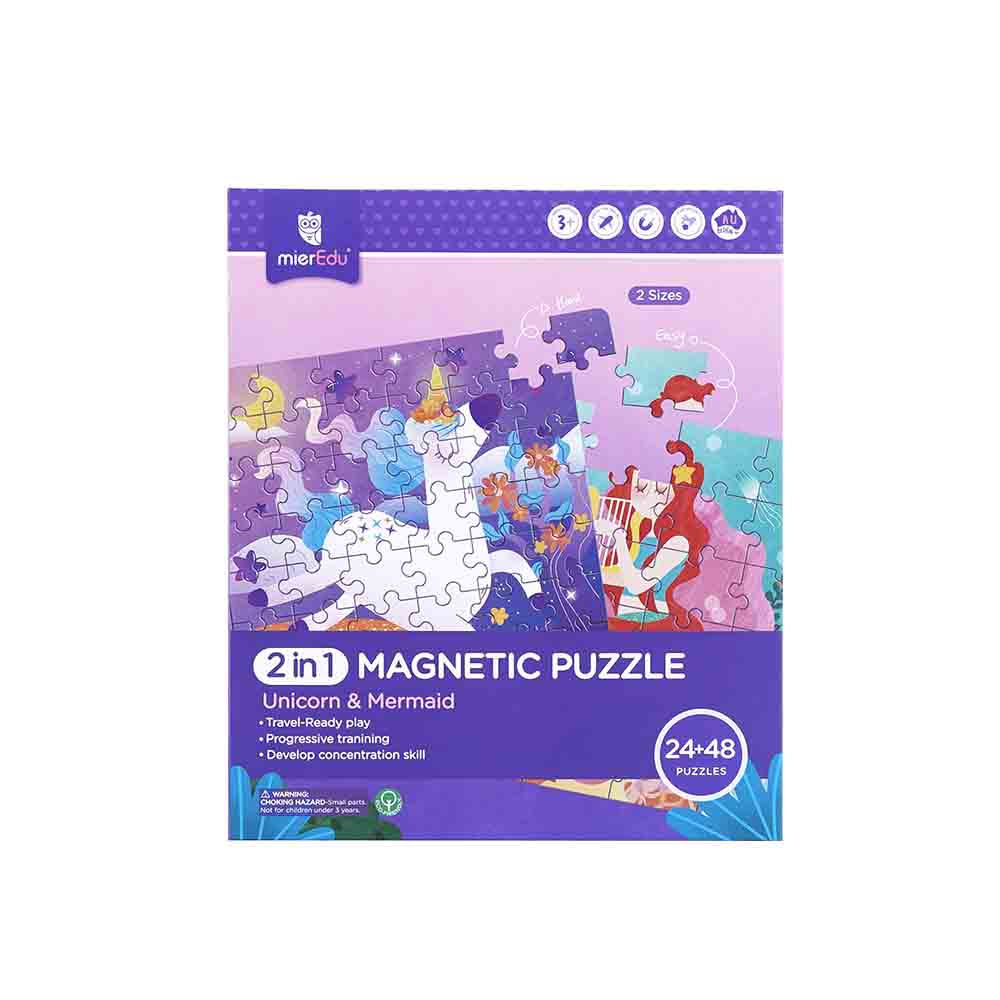 mierEdu - Magnetisk puslespil 24+48 brk - Eventyr