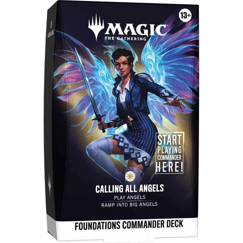 Magic: The Gathering – Foundations Commander Deck – Calling All Angels