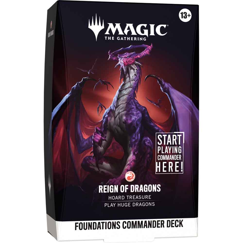 Magic: The Gathering – Foundations Commander Decks - Reign of Dragons