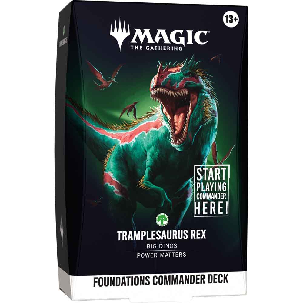 Magic: The Gathering – Foundations Commander Decks - Tramplesaurus Rex
