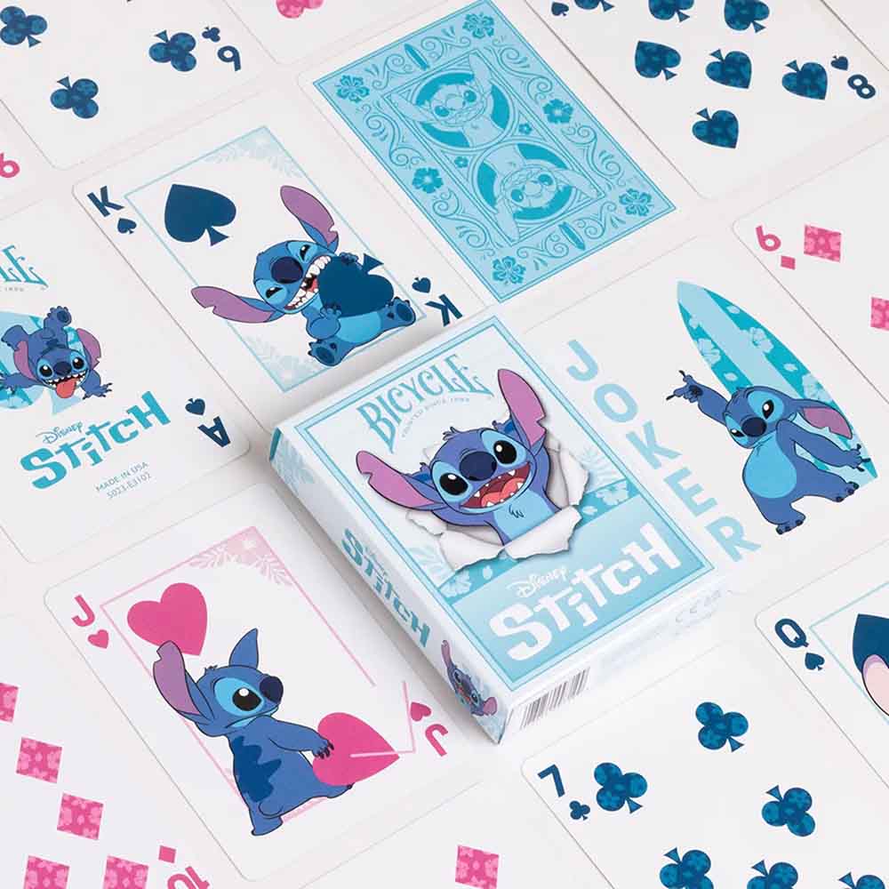 Spillekort - Bicycle - Disney Stitch