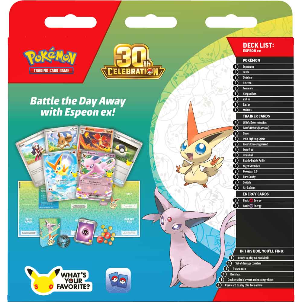 Pokémon – 30th Celebration – Battle Deck – Espeon