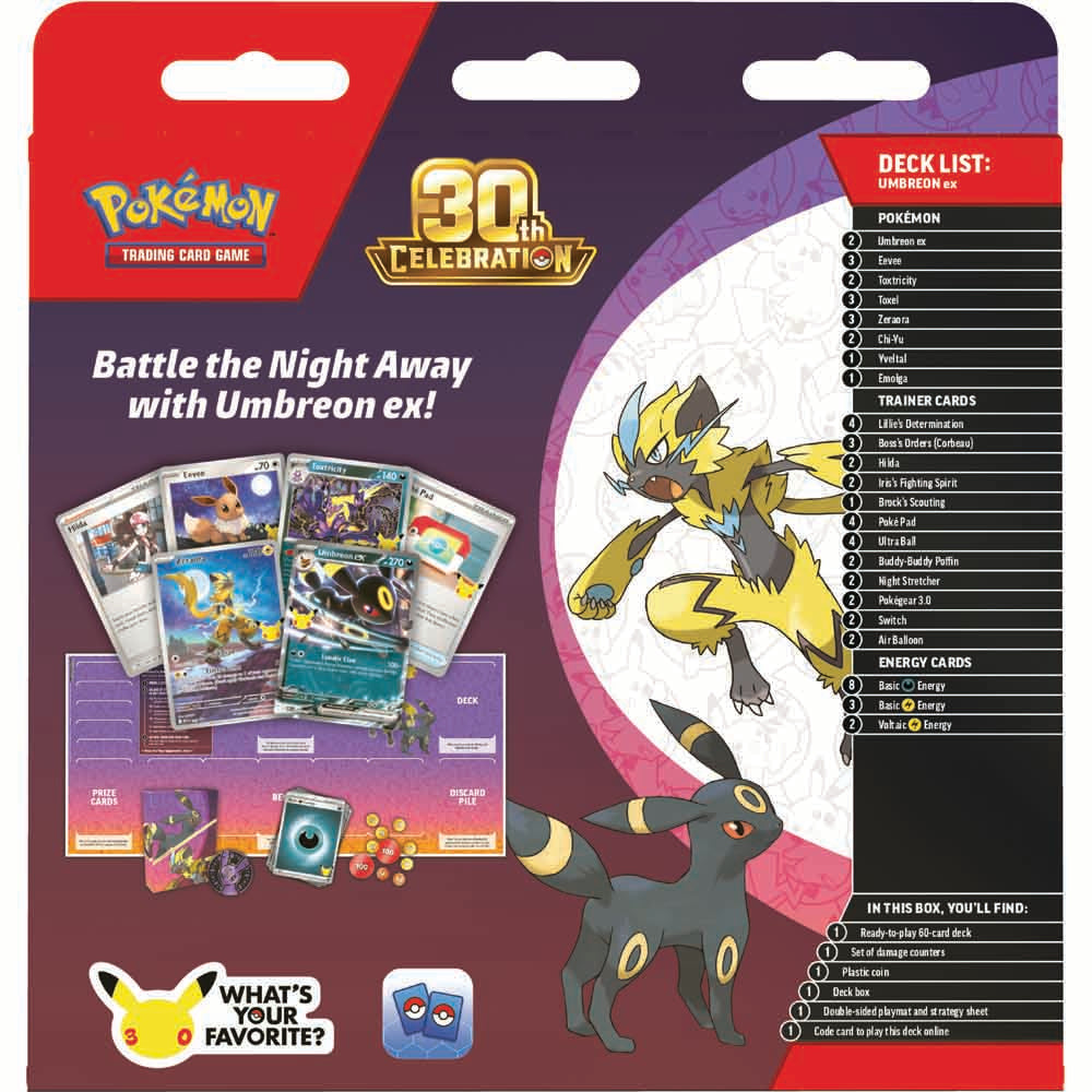 Pokémon – 30th Celebration – Battle Deck – Umbreon