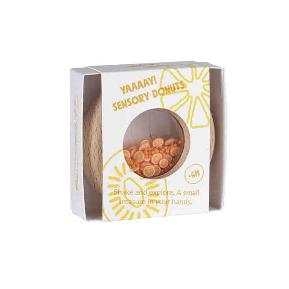Petit Boum - Sensoriske Donut - Appelsin