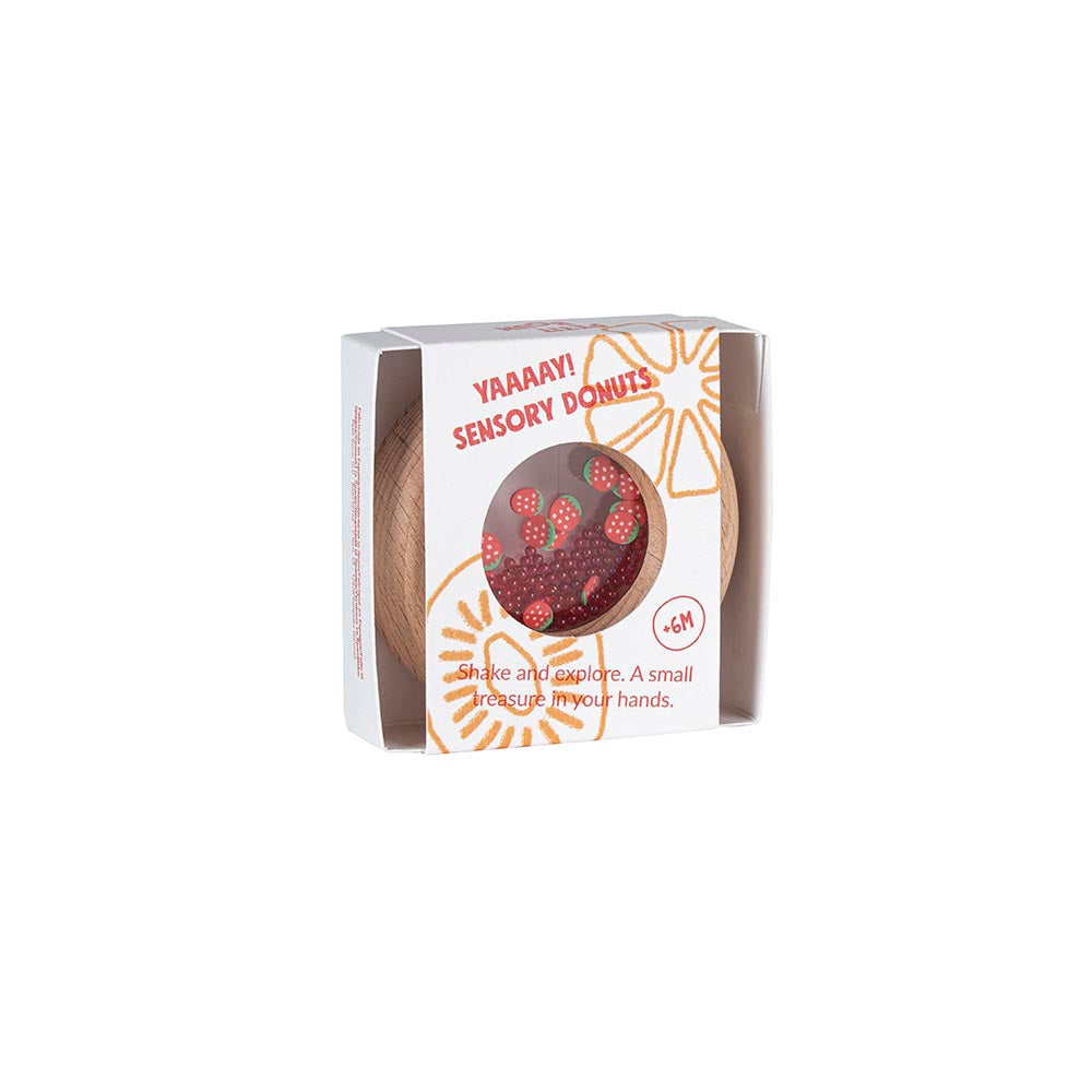 Petit Boum - Sensoriske Donut - Jordbær