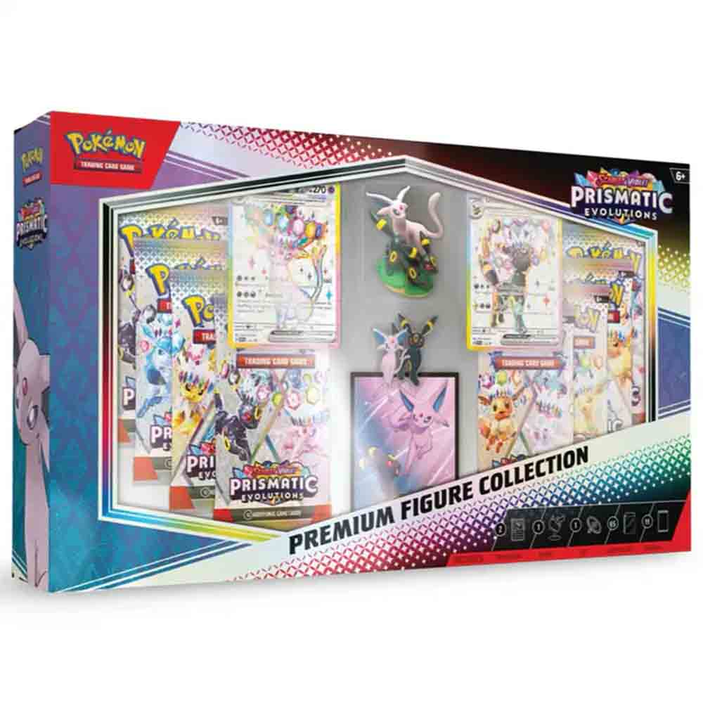 Pokemon - Scarlet & Violet - Prismatic Evolutions - Espeon ex & Umbreon ex Premium Figure Collection