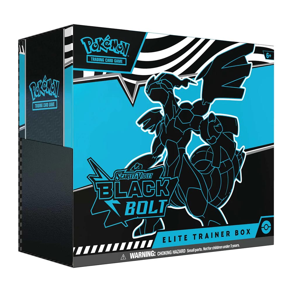 Pokemon - Scarlet & Violet - Black Bolt - Elite Trainer Box (ETB) Zekrom