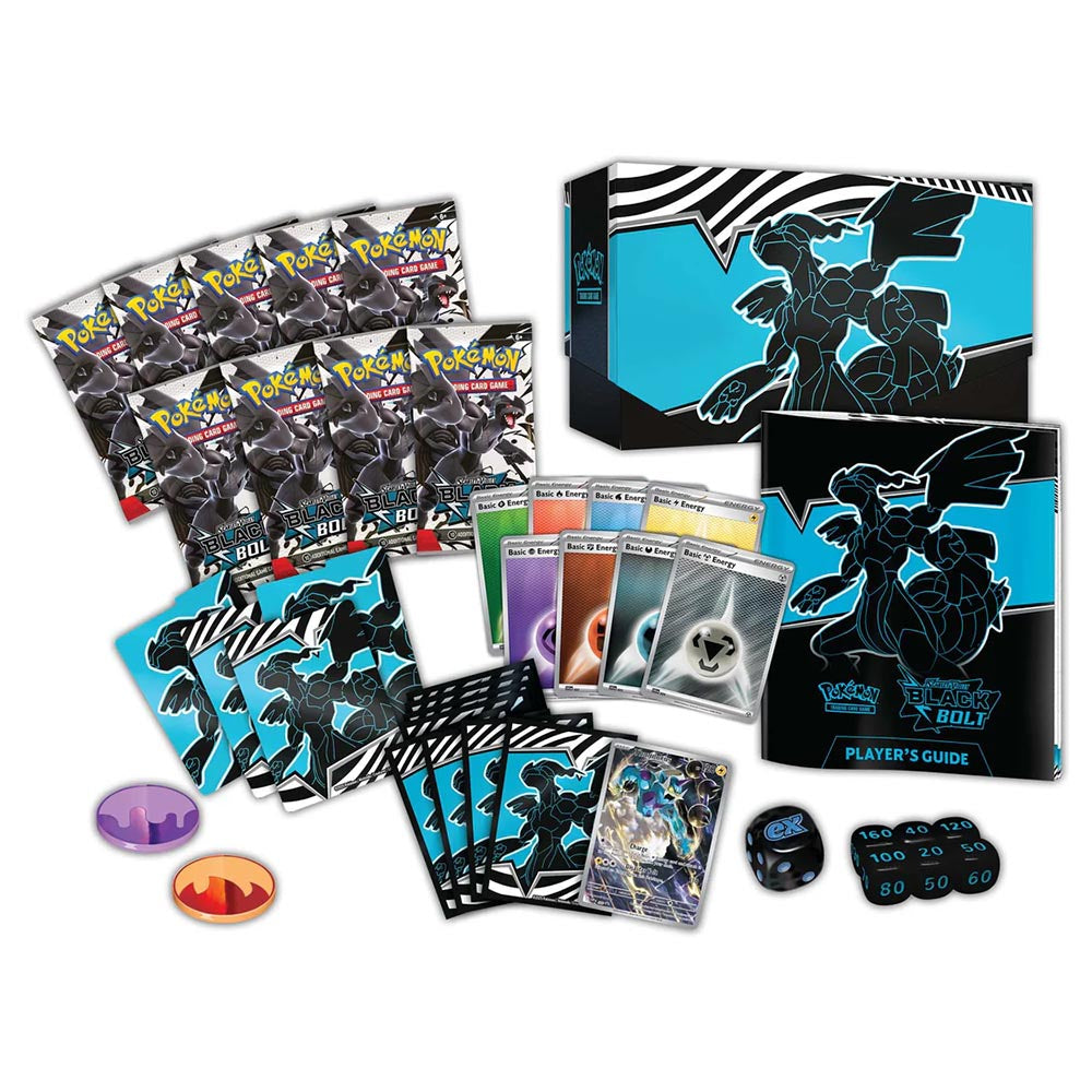 Pokemon - Scarlet & Violet - Black Bolt - Elite Trainer Box (ETB) Zekrom
