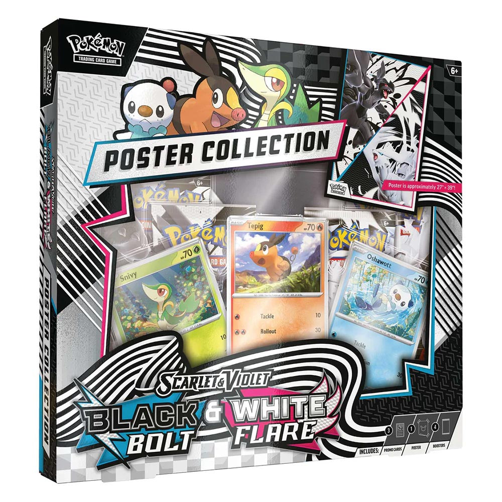 Pokemon - Scarlet & Violet - Black Bolt & White Flare Unova Poster Collection