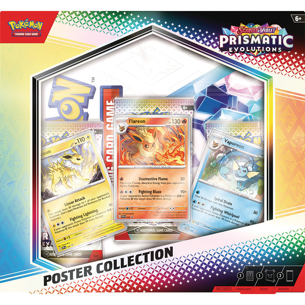Pokemon - Scarlet & Violet - Prismatic Evolutions - Poster Collection Box