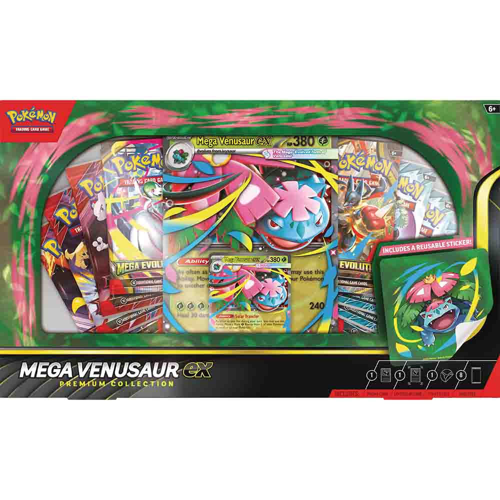 Pokemon - Mega Evolution - Mega Venusaur - EX Premium Collection
