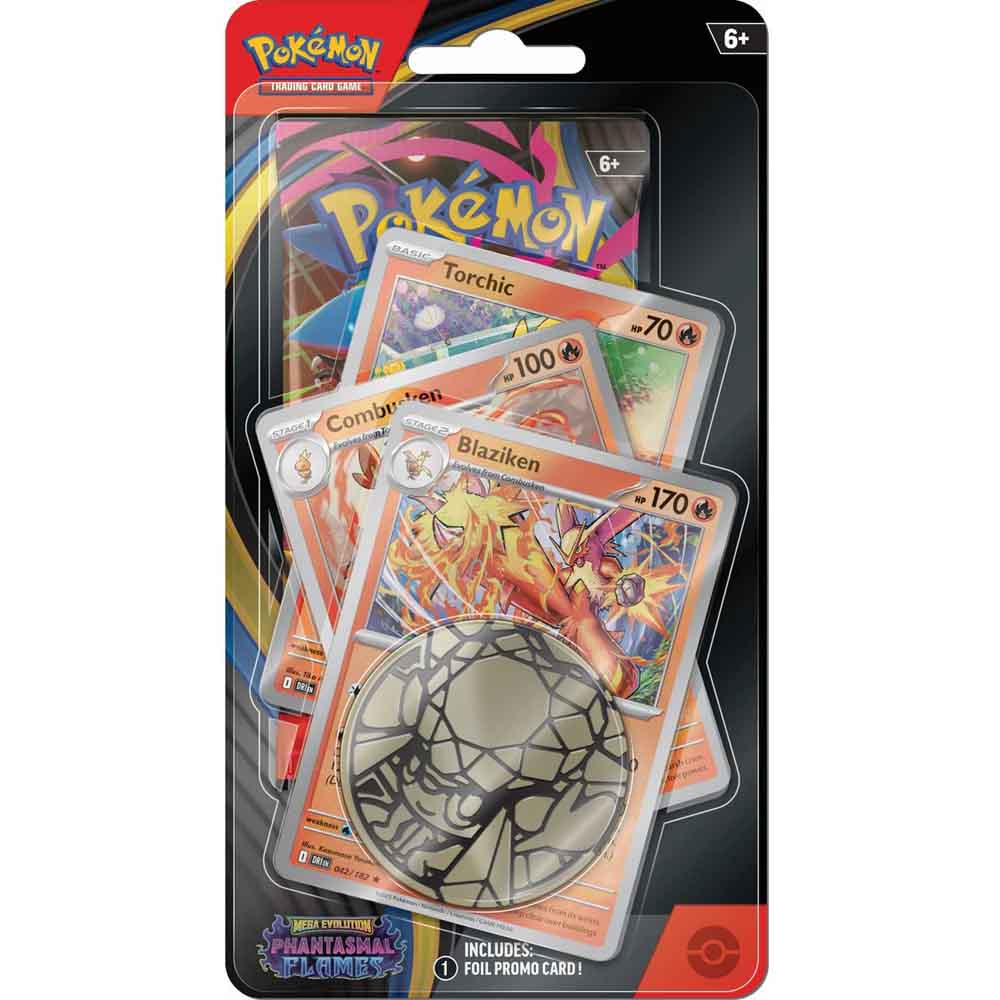 Pokemon - Mega Evolution - Phantasmal Flames - Premium Checklane