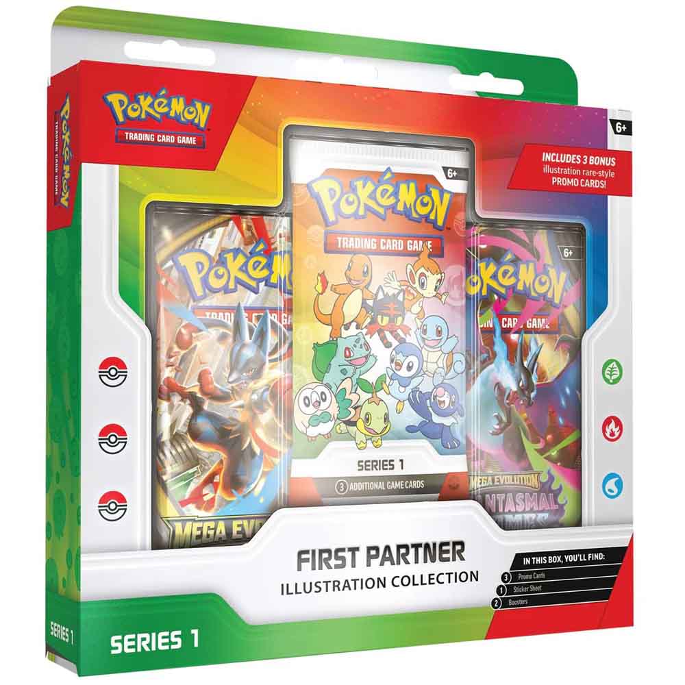 Pokémon – First Partner Illustration Collection - Series 1