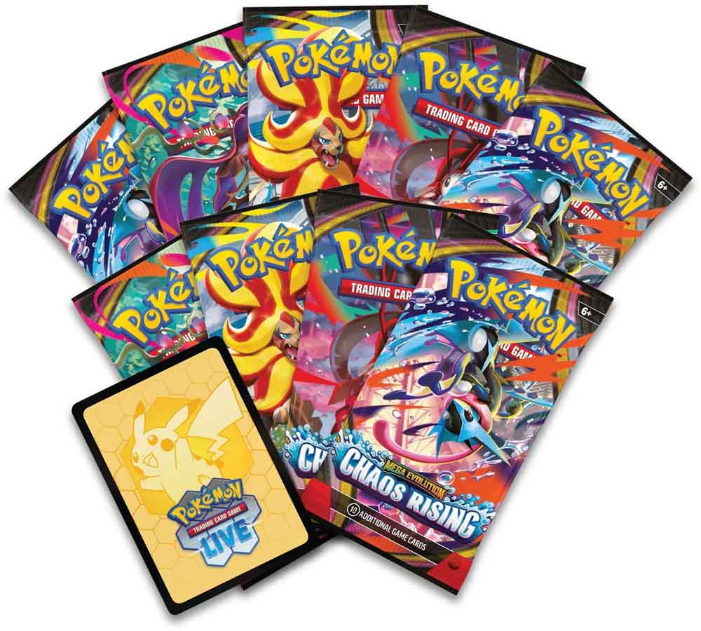 Pokemon - Mega Evolution – Chaos Rising - Elite Trainer Box