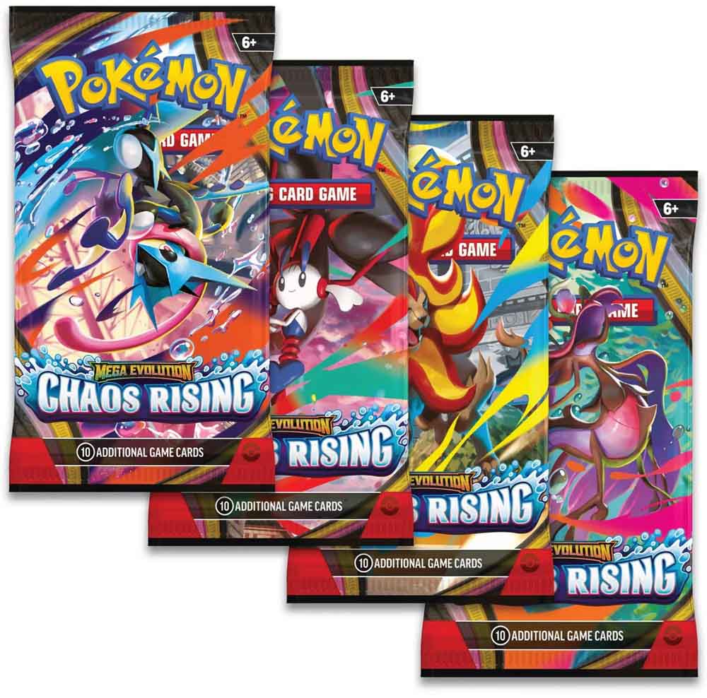 Pokemon - Mega Evolution – Chaos Rising – Booster