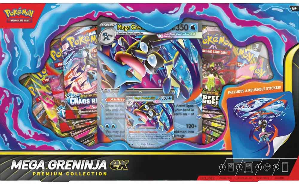 Pokemon - Mega Greninja ex Premium Collection