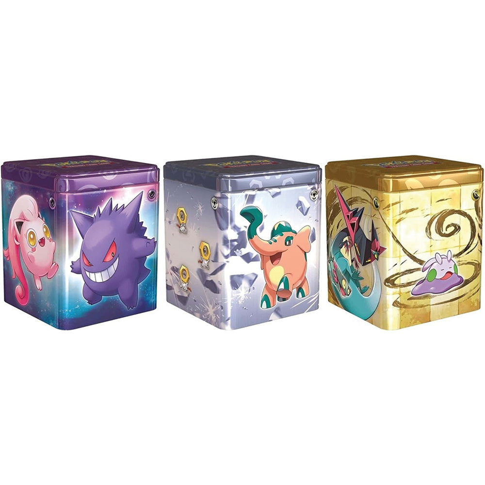 Pokemon - Stacking Tin inkl. 4 booster packs