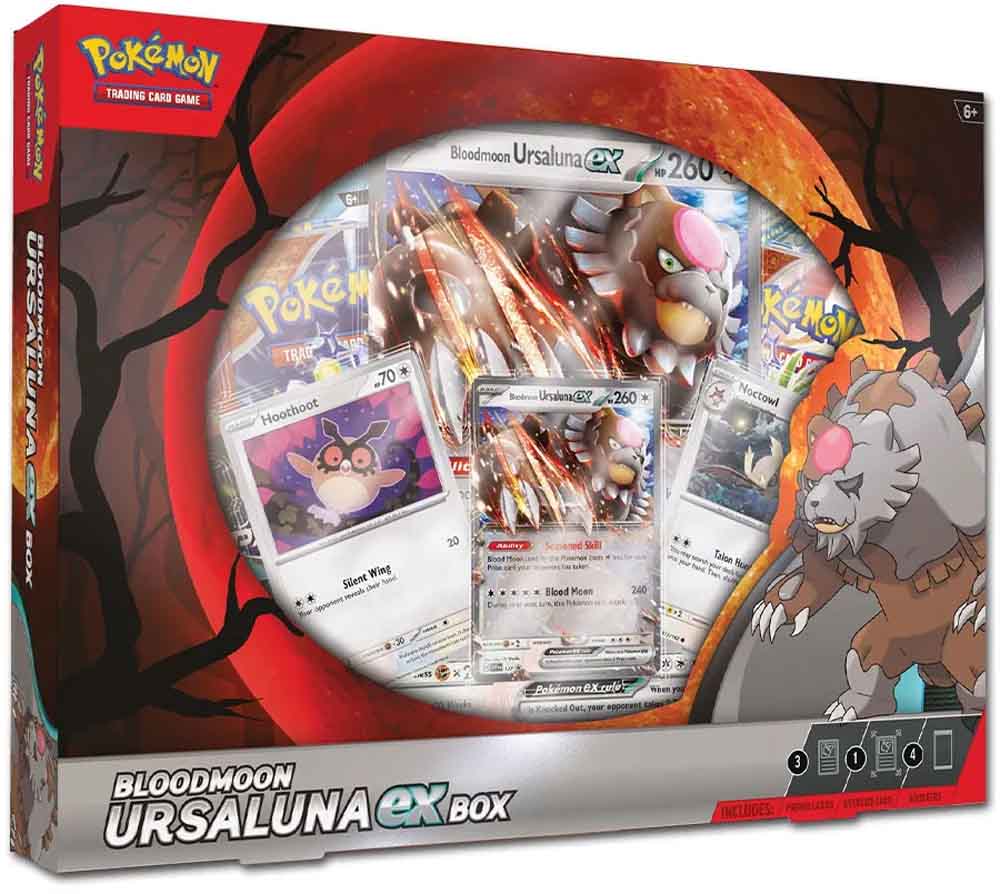 Pokemon - Bloodmoon Ursaluna EX Box