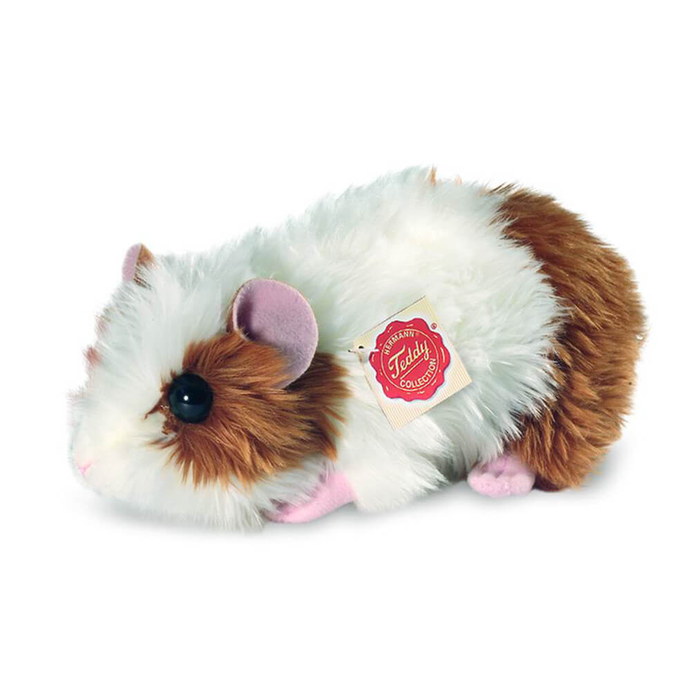 Hermann Teddy - Marsvin gylden - hvid 18 cm