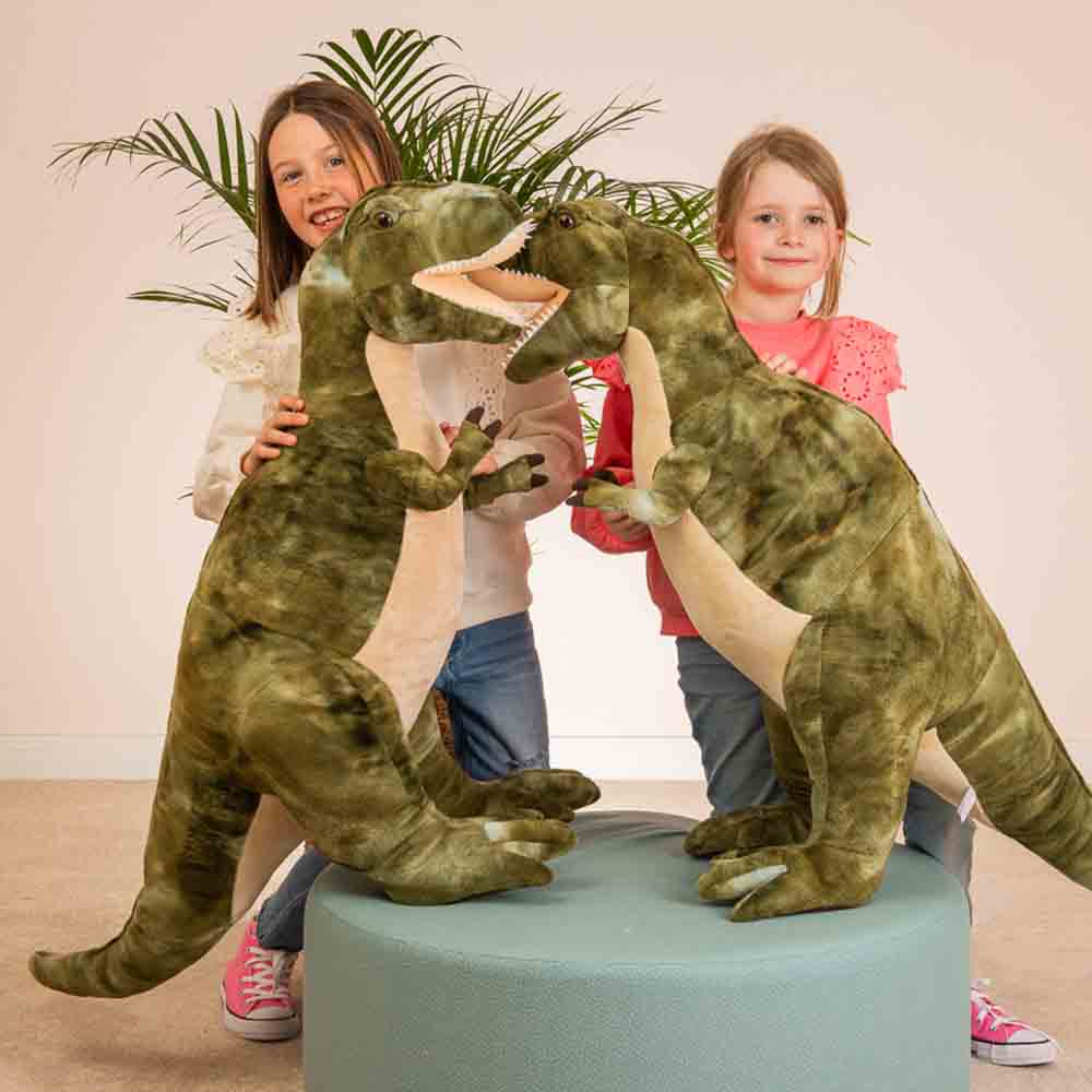 Hermann Teddy - Kæmpe Tyrannosaurus Rex - 80 cm