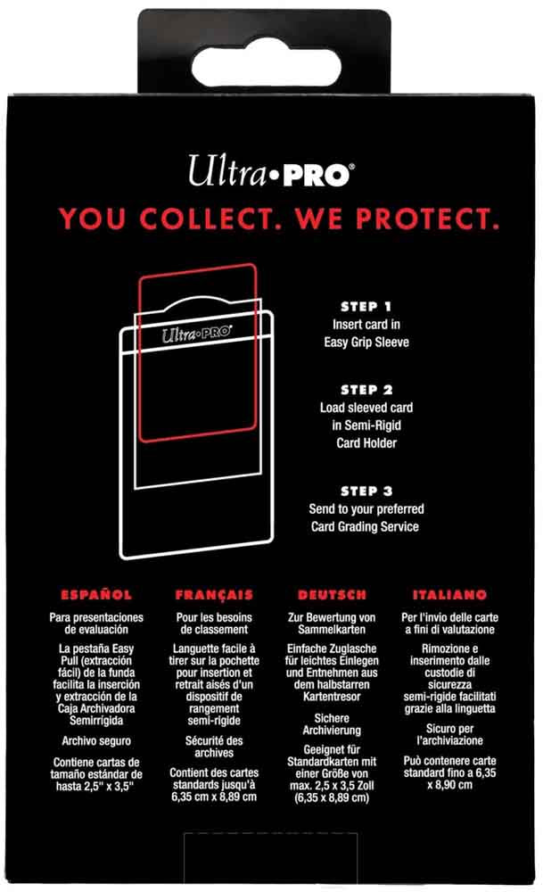 Ultra Pro - Semi-Rigid Card Holders - Standard Size