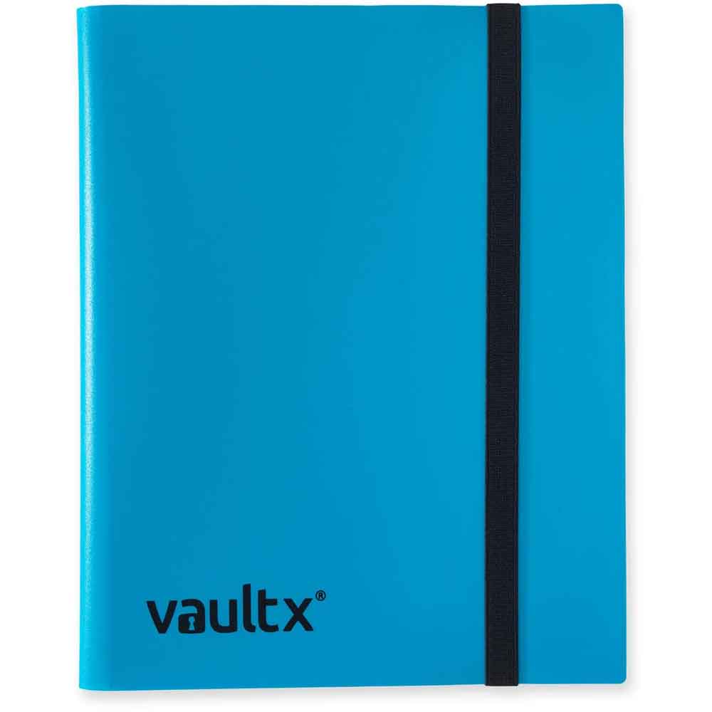 VaultX - 9-Pocket Strap Binder - Blue