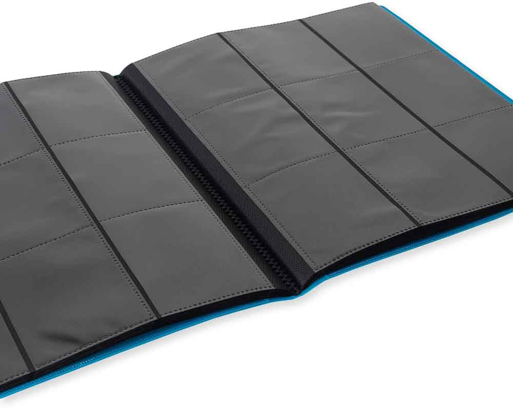 VaultX - 9-Pocket Strap Binder - Blue