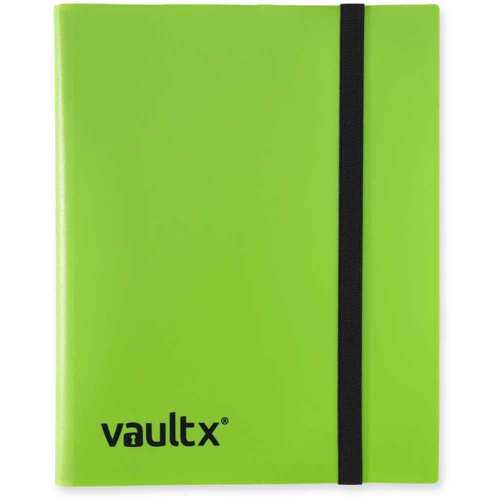 VaultX - 9-Pocket Strap Binder - Green