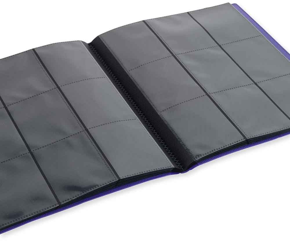 VaultX - 9-Pocket Strap Binder - Purple