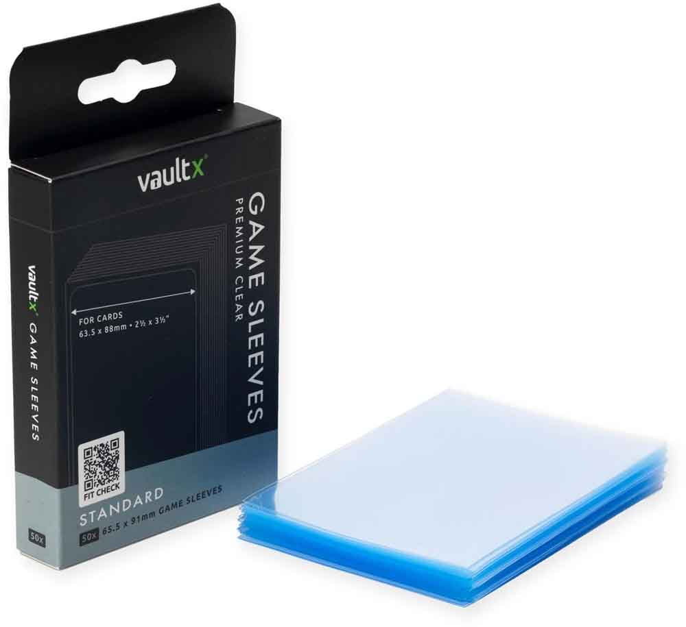 VaultX - Standard Board Game Sleeves - 50stk