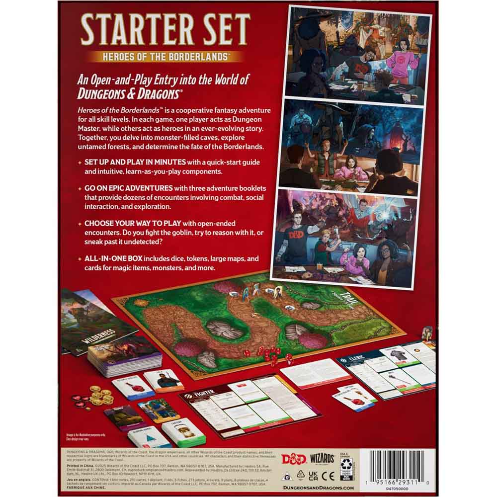 Dungeons & Dragons - Starter Set - Heroes of the Borderlands (EN)
