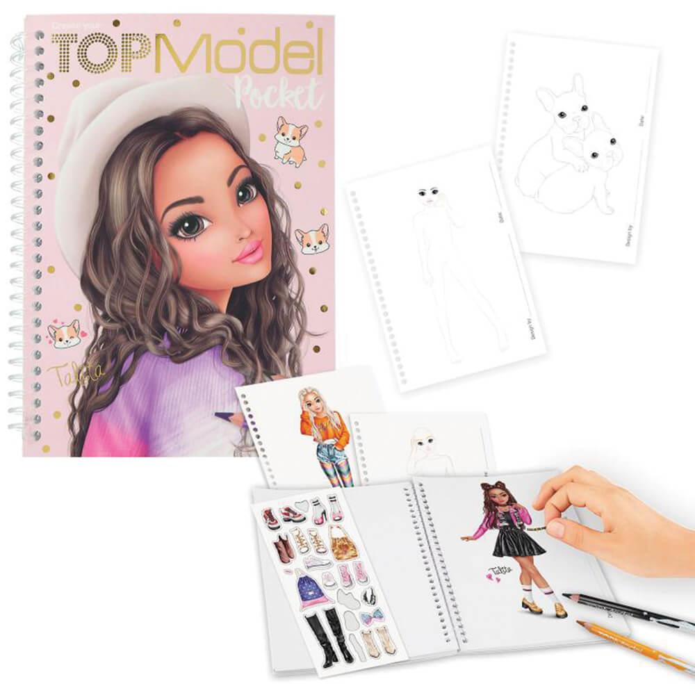 TOPModel - Lommemalebog, Talita