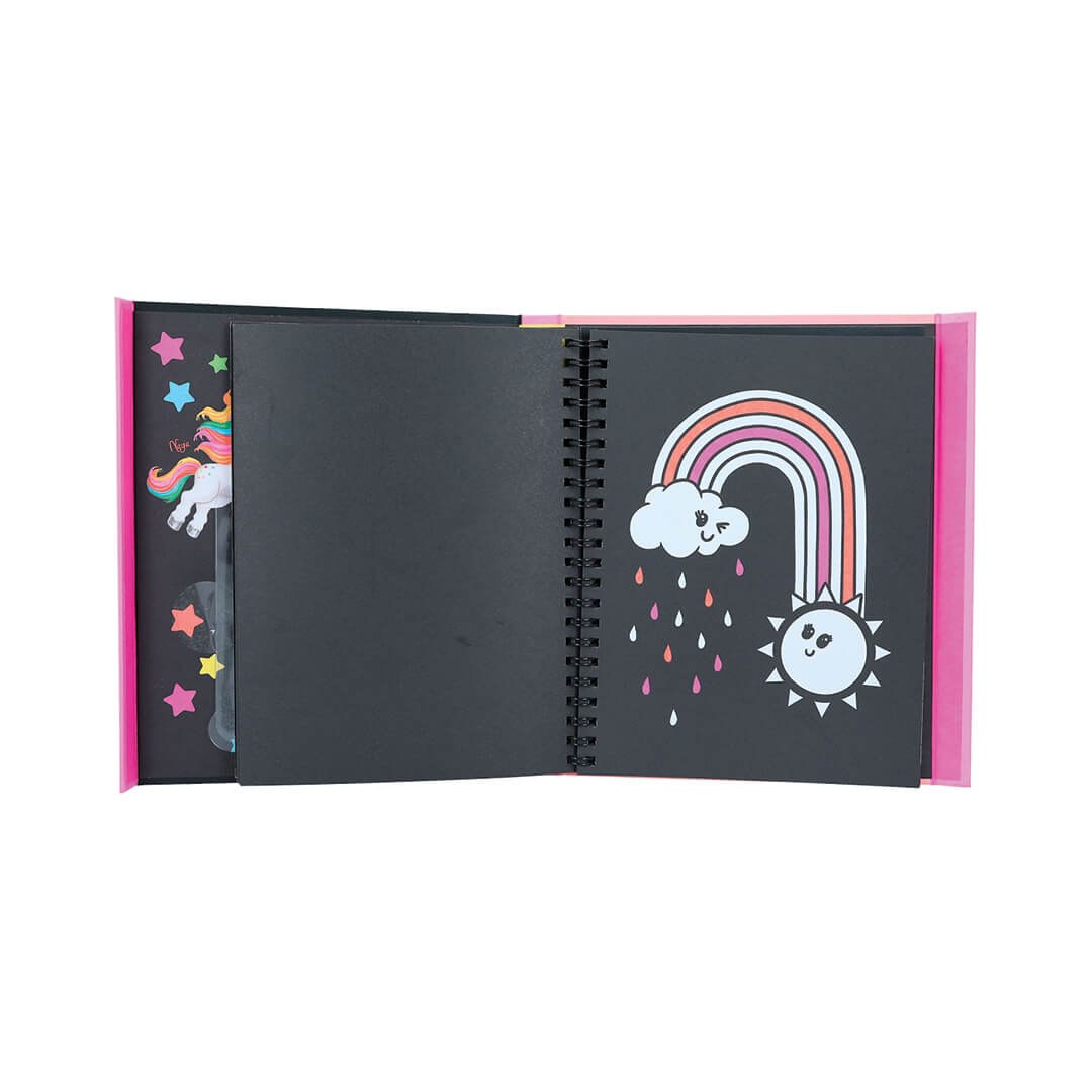 Ylvi - Malebog med neon tuscher