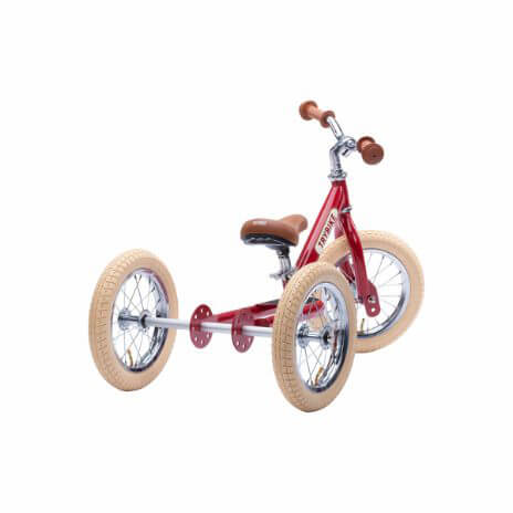 TryBike - Balancecykel - Tre hjul - Rød
