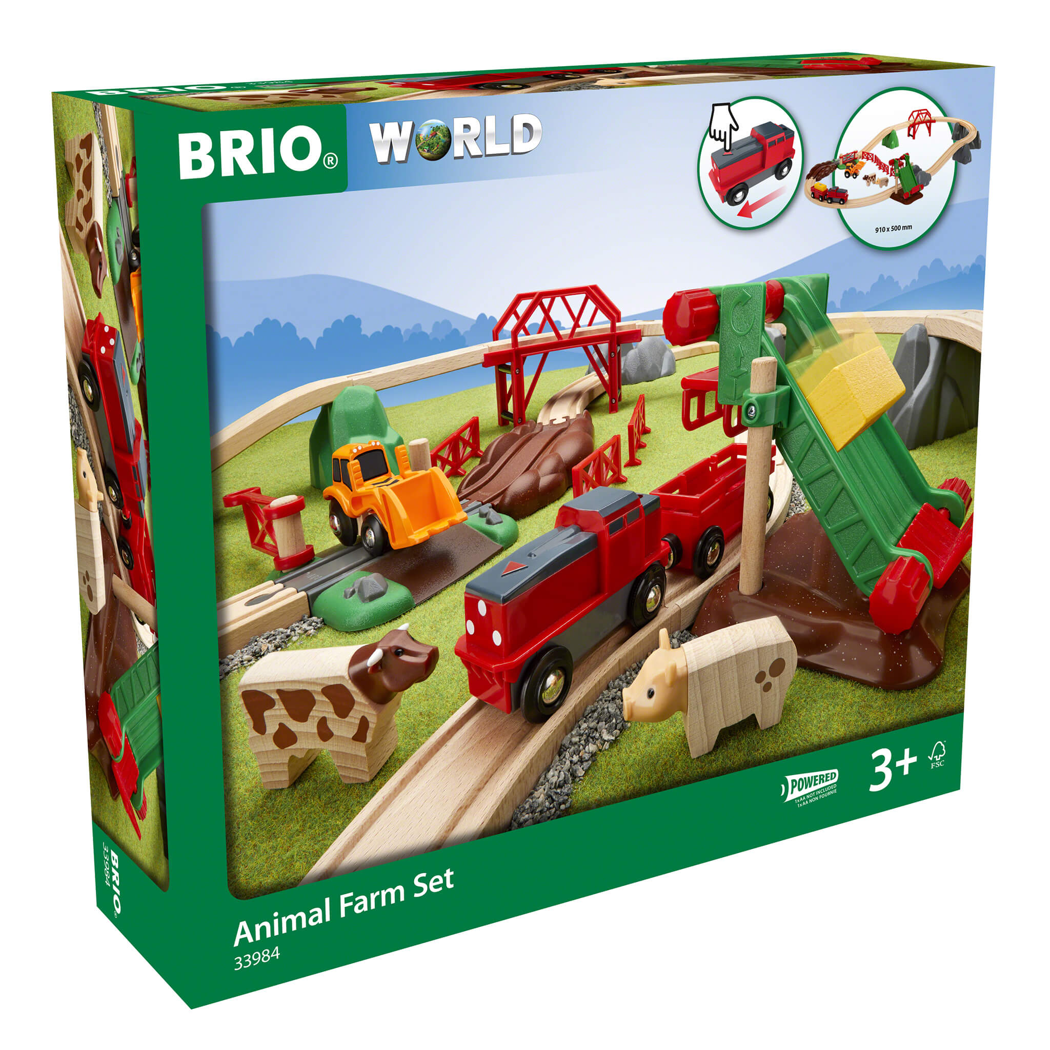 BRIO - Togbane - Bondegård