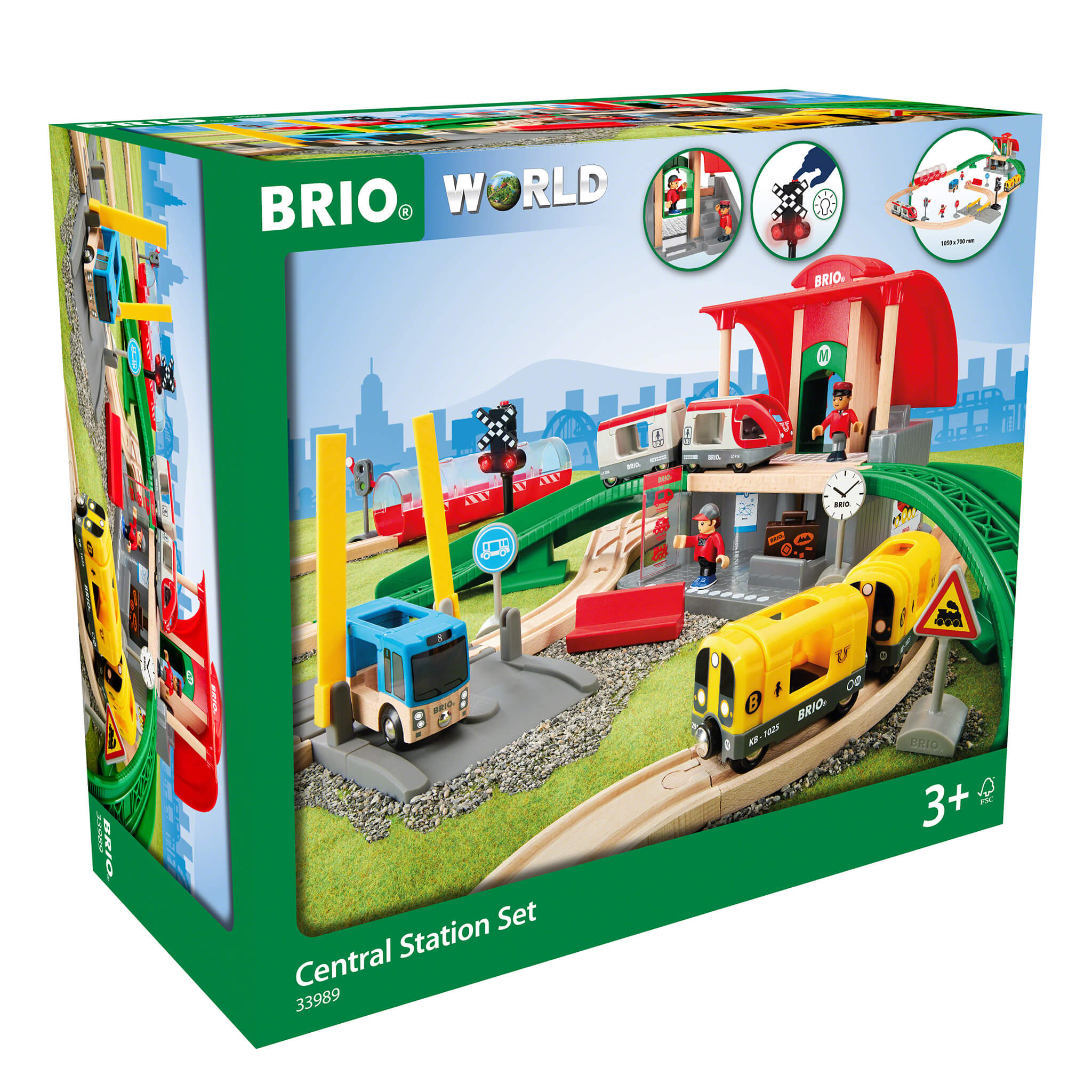BRIO - Centralstation sæt