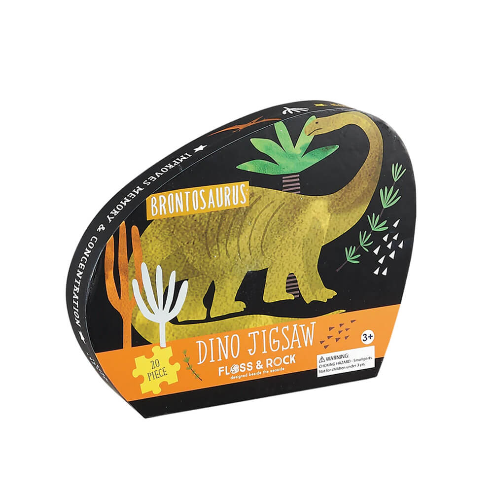 Floss & Rock - Puslespil - Dino - 20brk
