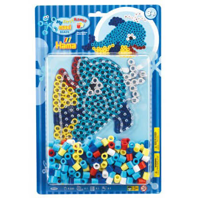 Hama - Maxi perlesæt blister Hval
