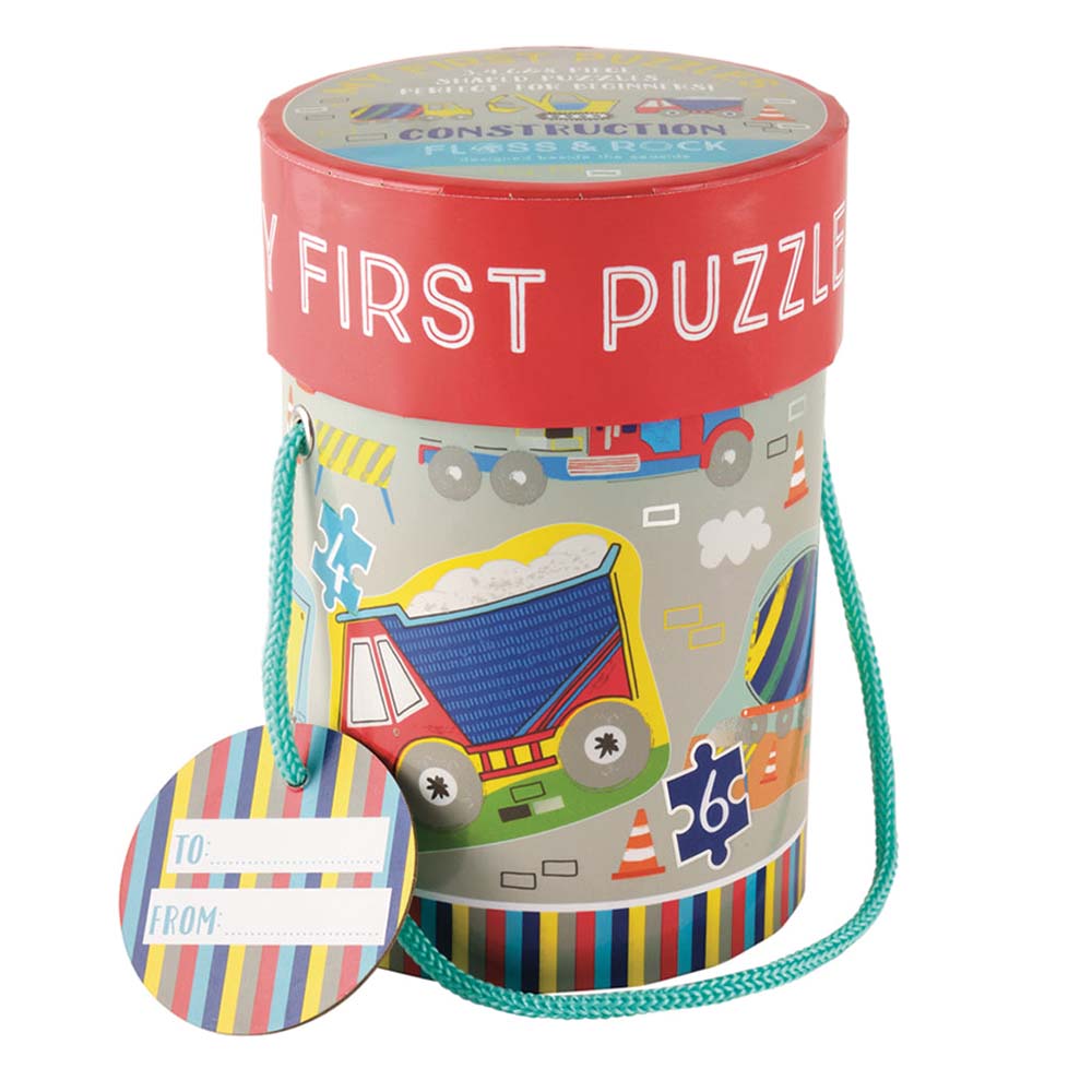 Floss & Rock - Puslespil - Construction - 4 i 1 - 3, 4, 6, 8brk