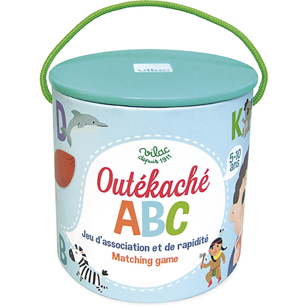 Vilac - ABC - Observationsspil (dansk manual)